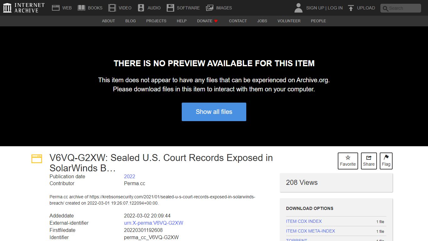 V6VQ-G2XW: Sealed U.S. Court Records Exposed in SolarWinds B…